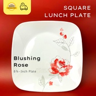 Corelle Square Lunch Plate Blushing Rose