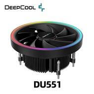 KKKfffBBDD DeepCool UD551 ARGB Processor Cooler AMD Socket AM4 AM5 Top Flow Radiator 13.6cm CPU Fan 