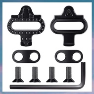 [hotkeystore.] Mountain Bike Shoes Cleats Multi-Release Spd Pedal Cycling Shoes Clips Set for  SH51 