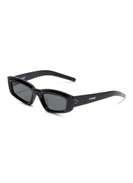 OFF BROADWAY MOTO ACETATE SQUARE SUNGLASSES