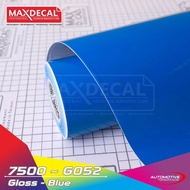 Maxdecal 7500 G052 Gloss Blue Sticker /Meter