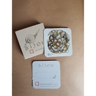 Original Zentangle Bijou Paper Tiles - Gray (10pcs)