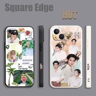 BTS V Kim Tae Hyung kpop CT012 For iPhone 14 Pro Max Phone Case Square Edge