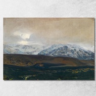 The Sierra De Guadarrama Joaquín Sorolla jsr111 Canvas Print