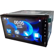 Full Glass Head Unit Double Din Universal Car TV DVD Player DHD