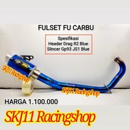 DISKON 5%!! Knalpot Kenalpot Racing SJ88 Satria FU 150 Karbu Fullset