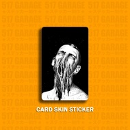 3 - GHOST [1] - ATM CARD STICKER - BANK CARD STICKER - STICKER KAD ATM - STICKER KAD BANK - DEBIT CA