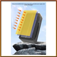 [chasoedivine.] Solar Battery Charger 2 Slot Battery Charger Powerbank Case Lithium Battery Charging