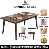 Dining Table Walnut All Solid Wood Dining Table And Chair Combination Small Family Economic Modern S