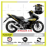 WINNER X 3016 REMOVABLE STICKER