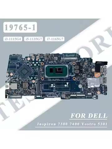 Laptop Motherboard For Dell Inspiron 7300 7400 Vostro 5301 With i3/i5/i7-11th Gen CPU RAM 8GB/16GB M