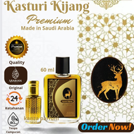 Minyak wangi Kasturi kijang murni non alkohol/parfum hadist rasullulah/bibit  minyak kasturi/parfum 