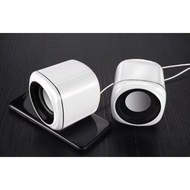 ▦Niye Wire Control Multimedia USB Audio MINI Speaker For Laptop PC Phone - Black And White