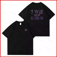 BS1 Red Velvet Bae Ju Hyun Irene I-WILL comfortable soft tee summer T-shirt KPOP Short Sleeve Top SB