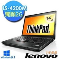 Lenovo E440-20C5009RTW i5-4200M 14吋 獨顯商務Win8.1專業筆電 三年保固 (黑)