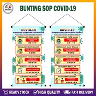 Banner/ Bunting / Streamer SOP Covid-19