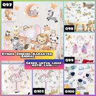 [VIP] WALL STICKER Q 97 98 99 100 101 CARTOON LION HORSE PONY ROCKET PLANE CHILDREN'S ROOM WALLSTICK