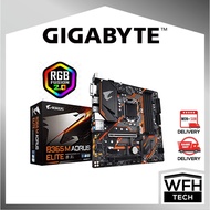 Mainboard Gigabyte LGA1151-2 Intel B365M AORUS ELITE mATX: 4*DDR4/2*M.2 SATA,PCIe NVMe/6*SATA3/Fusio