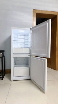 Haier海爾165L雙門雪櫃 白色雪櫃風冷無霜 一級能源 小型雪櫃Refrigerator