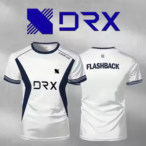 25 S2 DRX Esports Team Uniforms Men's and Women's Customizable Short-Sleeve O-neck T-shirts Valorant