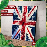 Walldecor - Wall Decoration UNITED KINGDOM FLAG PICTBOX04018
