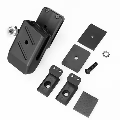 High Quality IPSC quick pull Magazine Pouch bag gun holster Accessories Polymer Black