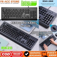 ROBOT RK20 Ergonomic Wired Keyboard High Quality Material ROBOT RK20 Keyboard Gaming Keyboard Numeri