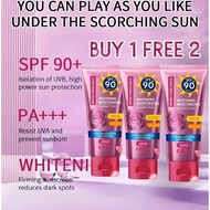 Lbls Rose Sunscreen Whitening Face Body Sunscreen Spf90 Sunblock Anti Uv Protection Cream
