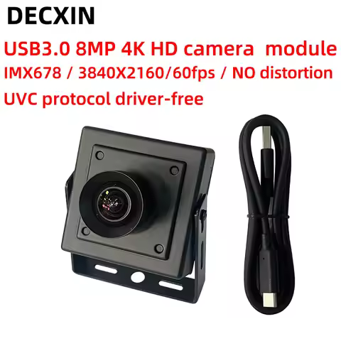 USB3.0 camera 8MP 4K HD 60fps IMX678 industrial vision detection module uvc protocol