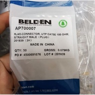 Connector RJ45 Cat 5e Belden Connector RJ45 Cat5e Belden Ori