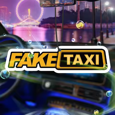 Fake taxi very funny funny funny funny funny Christmas Tree Christmas Halloween car scented car perf