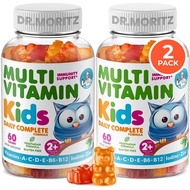 [sgstock] Kids Multivitamin Gummies 14 Essential Vitamins Daily Supplement for Ages 2+ Vitamin A, C,