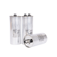 CBB65 Aircon Capacitor 25UF-70UF Motor Capacitor Aircon DUAL Capacitor Aluminum Case Starting Capacitor