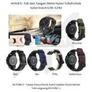 WOVEN Strap 20mm Aolon Watch GTR / GTR2 - Thick Nylon Watch Strap