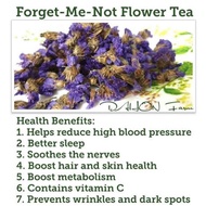 ELIF TEA Forget Me Not Tea : Don't Forget Me / Forget Me Not Flower (30 TeaBag) -v1