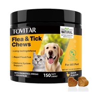 Tovitar Pet flea and tick chewing cat and dog prevention support long-lasting protection