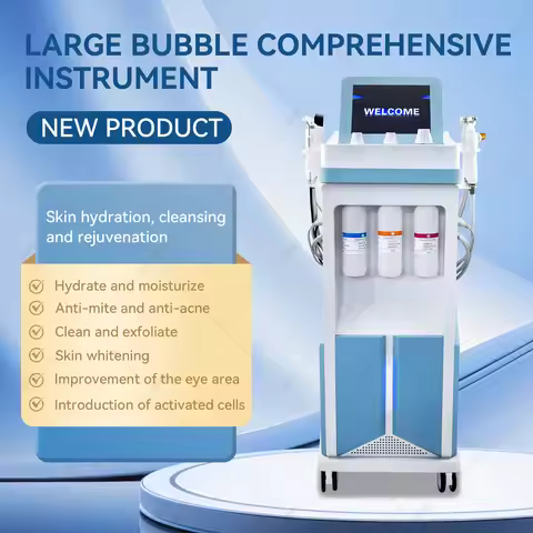 H2O2 New Hydrogen Oxygen Bubble Beauty Machine Hydrodermabrasion Skin Rejuvenation Firming Skin Care