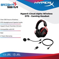 HyperX Cloud Alpha Wireless Gaming Headset - Black Red