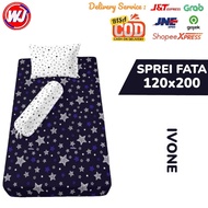 FATA-BEDSHEET 120X200 IVONE