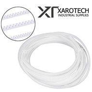 1Meter Nylon White Flexible Grommet Edging Edge Protector Protect Slot Strip For Sharp Edge Cable Wi
