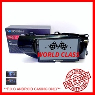 TOYOTA HILUX / REVO 2016-2024 SOUNDSTREAM 10INCH ANDROID IPS PLAYER (F.O.C ANDROID CASING)