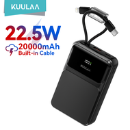KUULAA 22.5W 20000mAh / 10000mAh PD Fast Charging Power Bank พาวเวอร์แบงค์ Portable PowerBank with L
