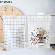 SHOOGOO 100Pcs Candy Gift Bags, Transparent Party Decor OPP Self Adhesive Pouch,  Have A Nice Day Pl