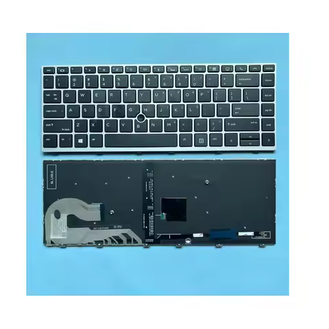 XIN-Russian-US-UK Backlight Laptop Keyboard For HP EliteBook 840 G5 846 G5 840 G6 745 G5 745 G6 with