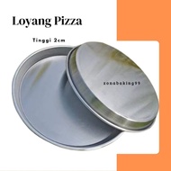 Pizza pan measuring diameter 8cm to 30cm, height 2cm, thickness 0.5mm