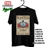 T-SHIRT KAOS ONE PIECE JINBEI