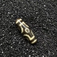 [Taiwan Dzi Beads] Taiwan to Pure Craft Dzi Beads Yellow Boutique Cross Six Eye Dzi Beads, Size: abo