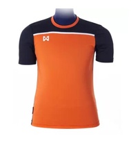 WARRIX SPORT เสื้อฟุตบอลตัดต่อ WA-1531  (สีส้ม-ดำ)