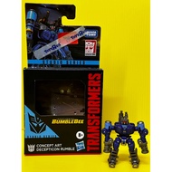 DECEPTICON “RUMBLE” Authentic Studio Series Concept Art Decepticon Rumble