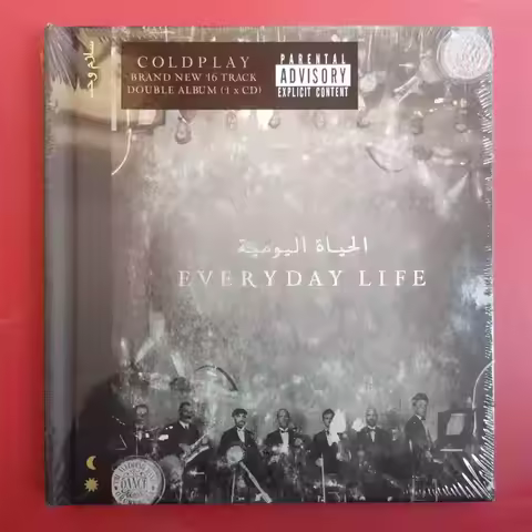CD Classic Britpop & Alternative Rock Coldplay Music Record CD Everyday Life Cosplay Walkman Car Sou